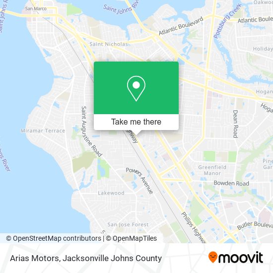 Arias Motors map