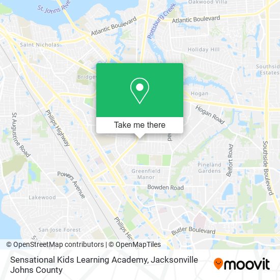 Sensational Kids Learning Academy map