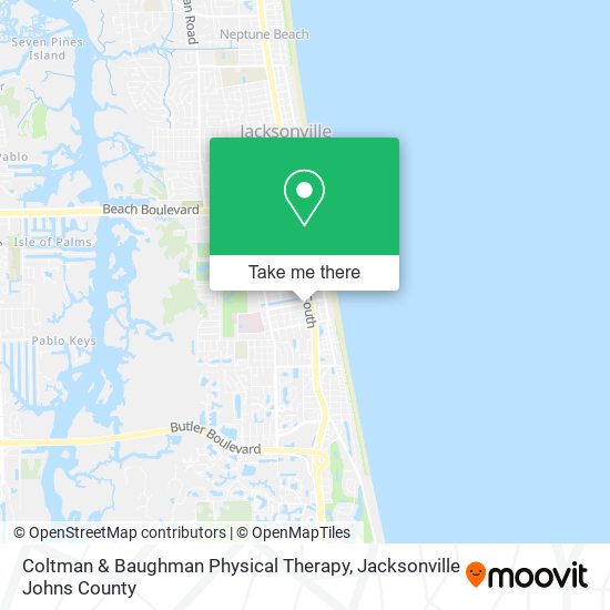 Mapa de Coltman & Baughman Physical Therapy