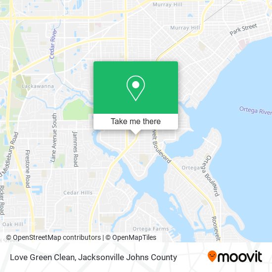 Mapa de Love Green Clean