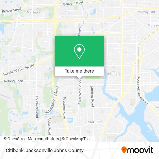 Citibank map