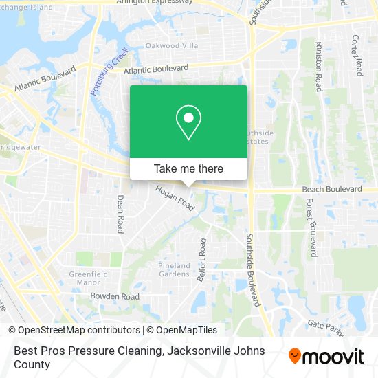 Best Pros Pressure Cleaning map