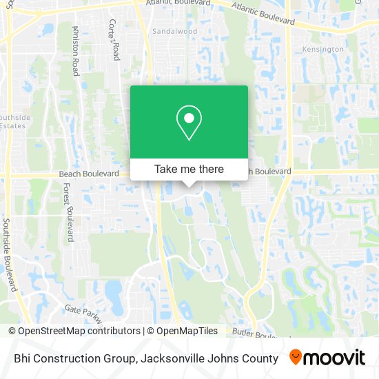 Mapa de Bhi Construction Group