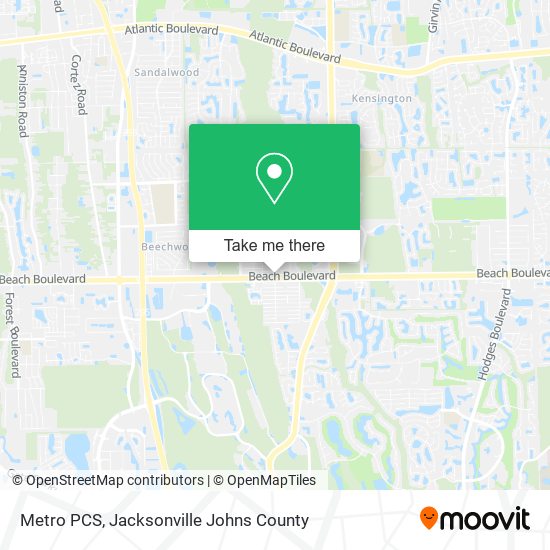Metro PCS map