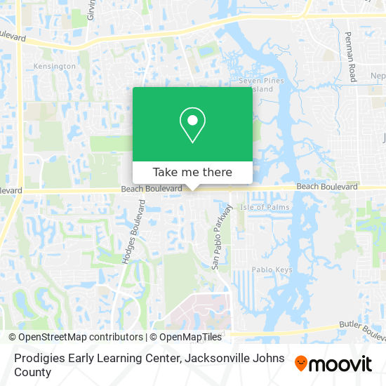 Prodigies Early Learning Center map
