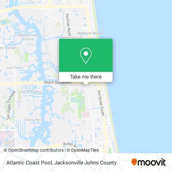 Mapa de Atlantic Coast Pool