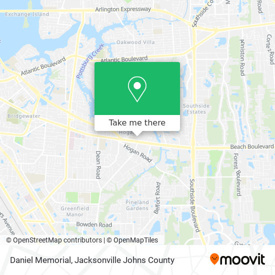 Mapa de Daniel Memorial