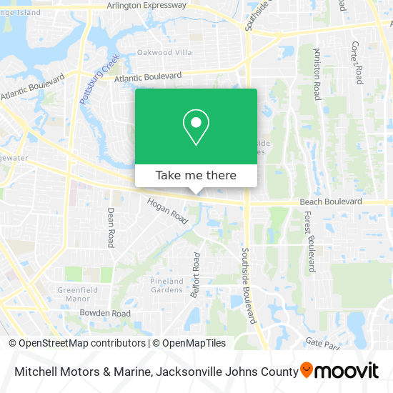 Mapa de Mitchell Motors & Marine