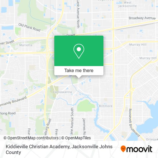 Mapa de Kiddieville Christian Academy