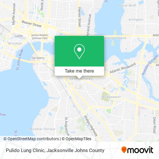 Mapa de Pulido Lung Clinic