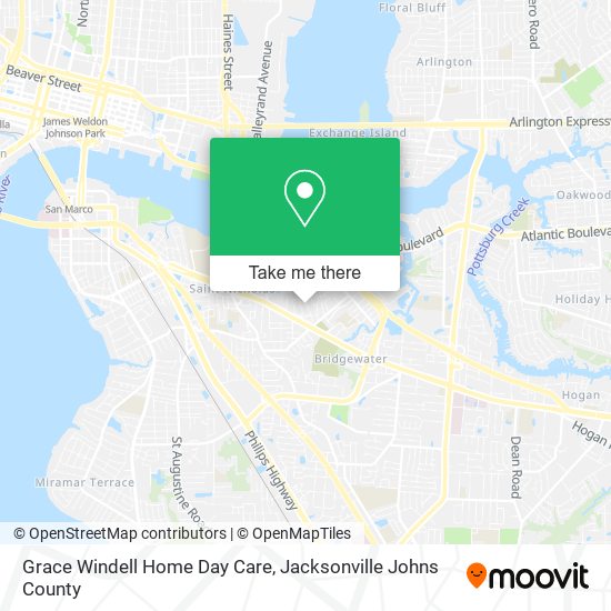 Grace Windell Home Day Care map