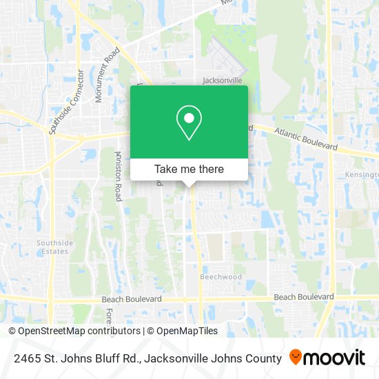 2465 St. Johns Bluff Rd. map
