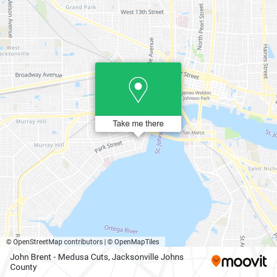 Mapa de John Brent - Medusa Cuts