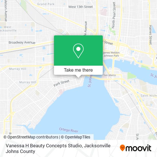 Vanessa H Beauty Concepts Studio map