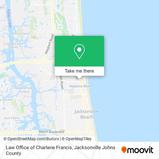 Law Office of Charlene Francis map