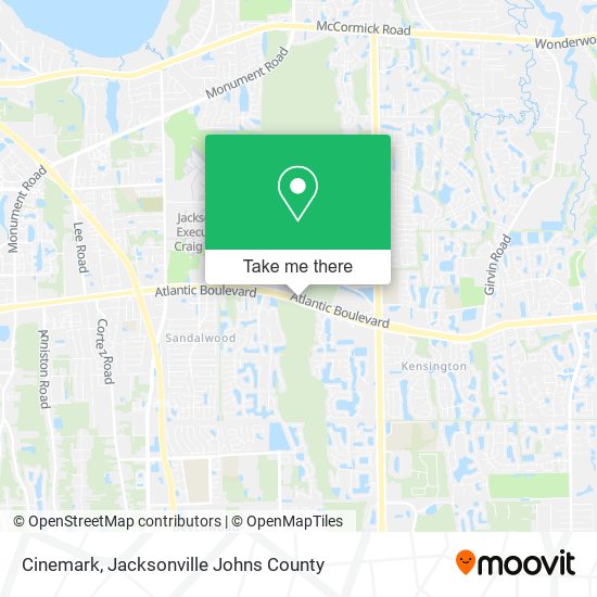 Cinemark map