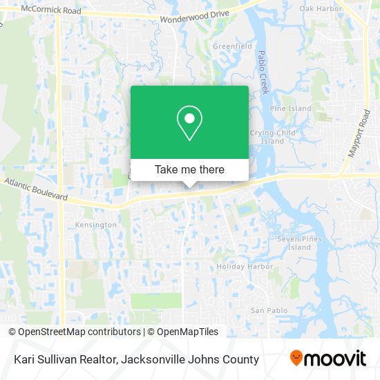 Kari Sullivan Realtor map