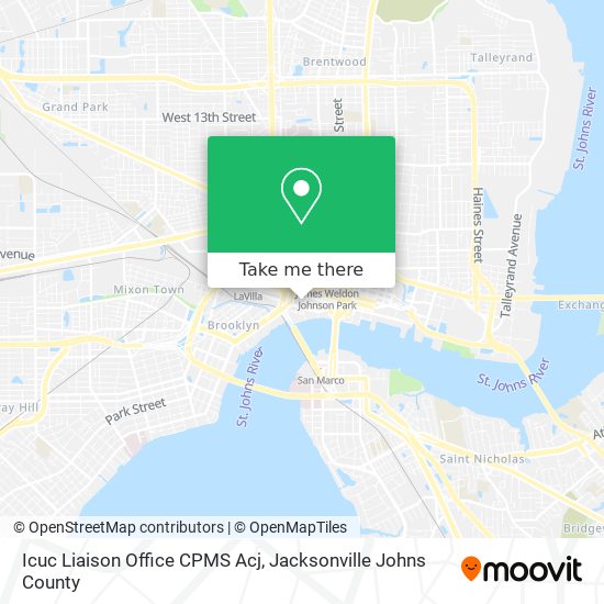 Icuc Liaison Office CPMS Acj map