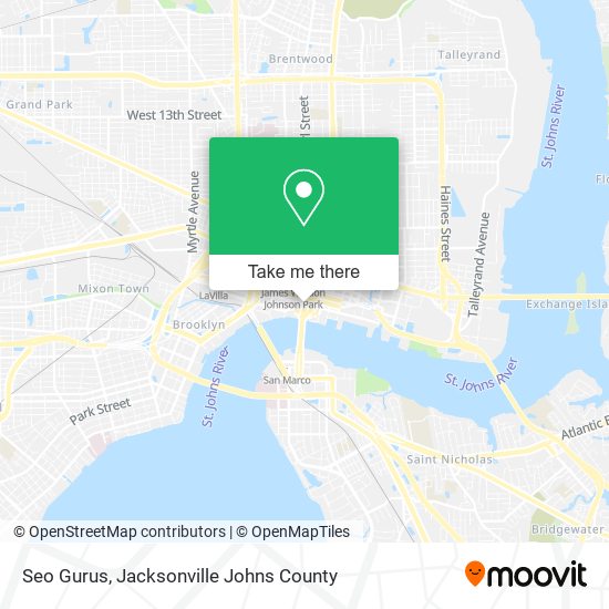 Seo Gurus map