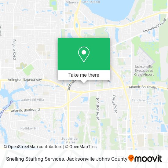 Snelling Staffing Services map