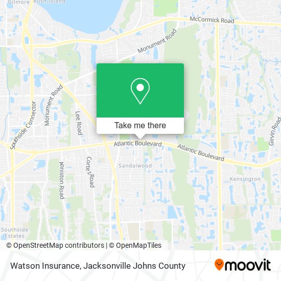 Watson Insurance map
