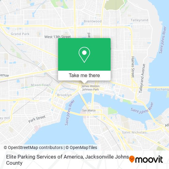 Mapa de Elite Parking Services of America