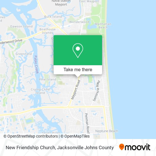 New Friendship Church map