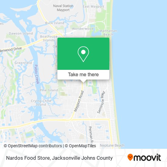 Nardos Food Store map