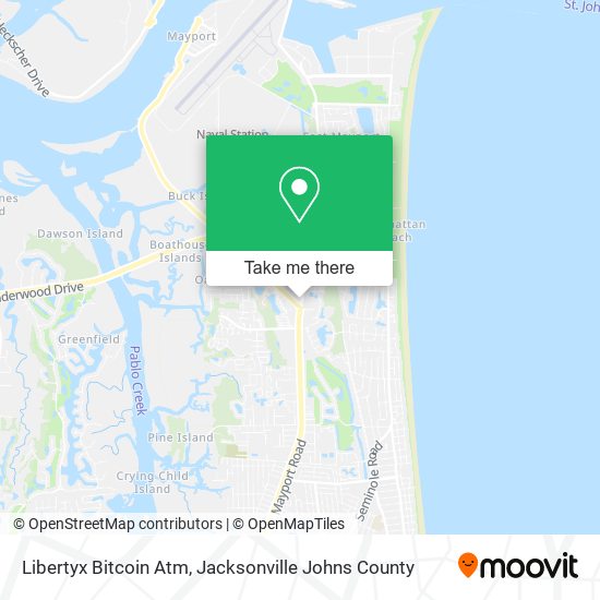 Libertyx Bitcoin Atm map