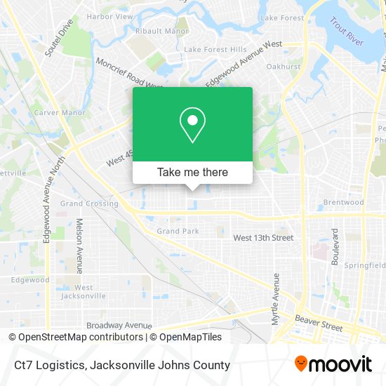 Ct7 Logistics map