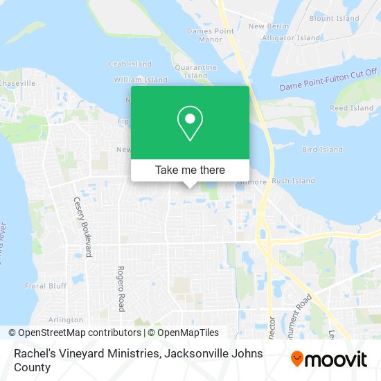 Mapa de Rachel's Vineyard Ministries