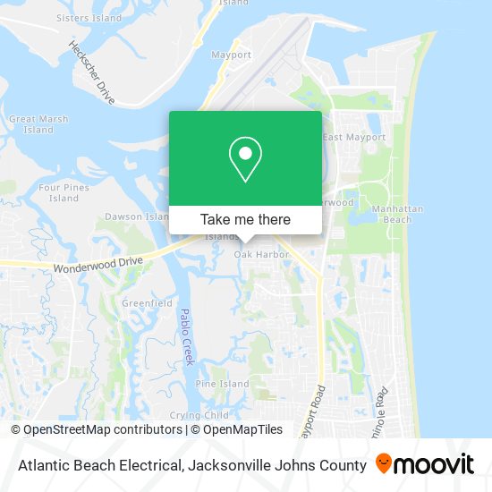 Mapa de Atlantic Beach Electrical