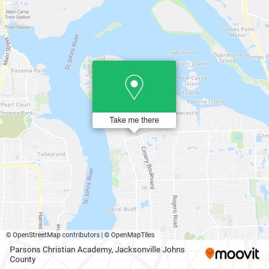 Mapa de Parsons Christian Academy
