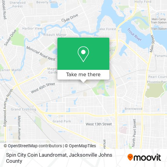 Spin City Coin Laundromat map
