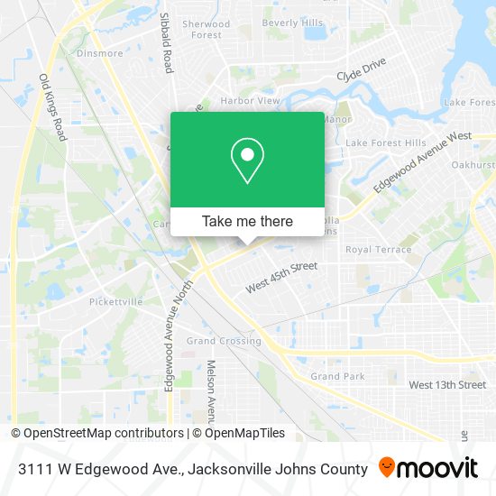 3111 W Edgewood Ave. map