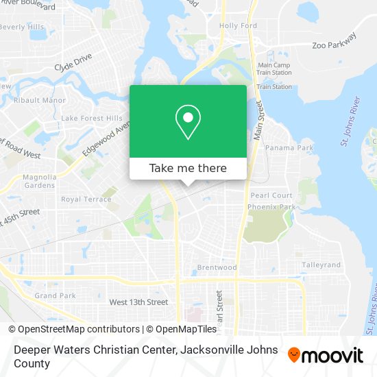 Deeper Waters Christian Center map