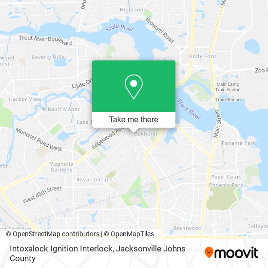 Intoxalock Ignition Interlock map