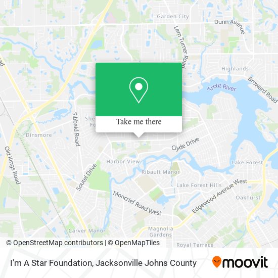 I'm A Star Foundation map
