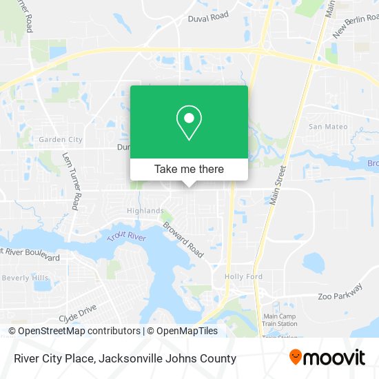 River City Place map