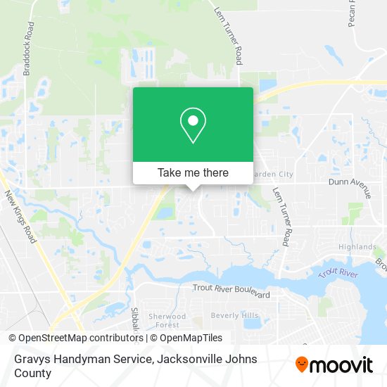Gravys Handyman Service map
