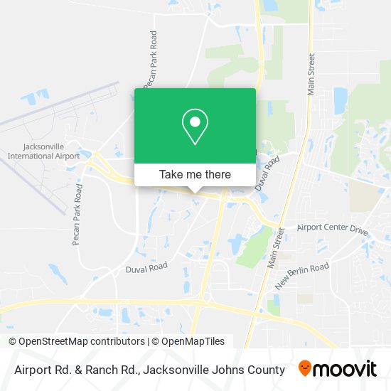 Airport Rd. & Ranch Rd. map
