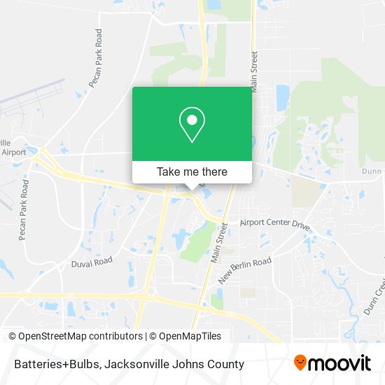 Batteries+Bulbs map