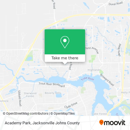 Mapa de Academy Park