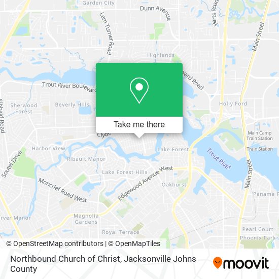 Mapa de Northbound Church of Christ