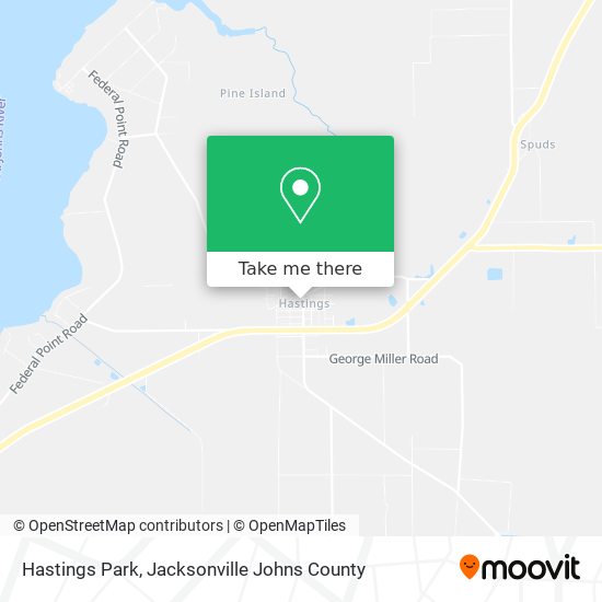 Hastings Park map