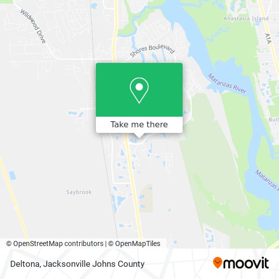 Deltona map