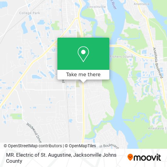 Mapa de MR. Electric of St. Augustine