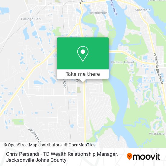 Chris Persandi - TD Wealth Relationship Manager map