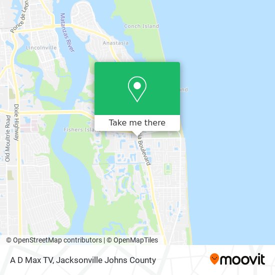 A D Max TV map