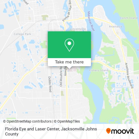 Florida Eye and Laser Center map